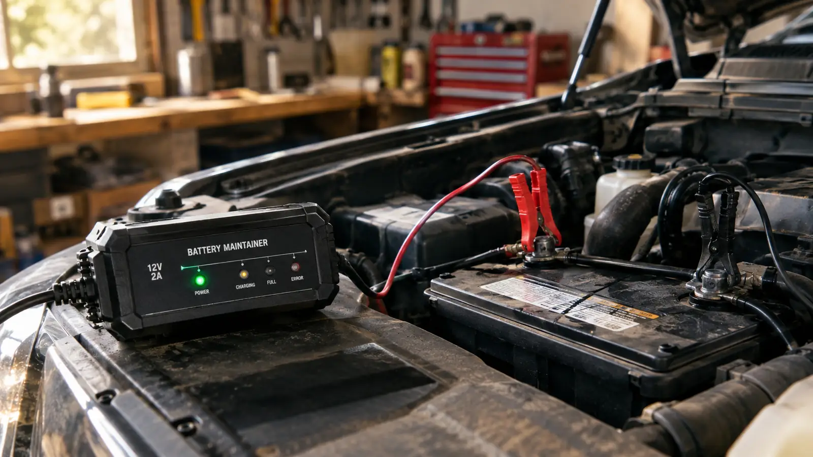 How to Keep a Battery Charged in Storage With the NOCO Genius1